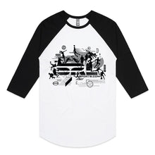 Load image into Gallery viewer, AS Colour Mens Raglan Tee - 5012 with Print or Embroidery