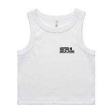 Load image into Gallery viewer, AS Colour Women's Organic Rib Crop Tank - 4064G  with Print or Embroidery