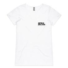 Load image into Gallery viewer, AS Colour Women's Bevel VNeck Tee - 4010 with Print or Embroidery