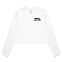 Load image into Gallery viewer, AS Colour Women's Crop L/S Tee - 4058 with Print or Embroidery