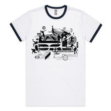 Load image into Gallery viewer, AS Colour Mens Ringer Tee - 5053 with Print or Embroidery