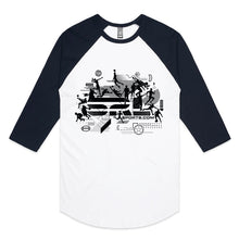 Load image into Gallery viewer, AS Colour Mens Raglan Tee - 5012 with Print or Embroidery