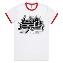 Load image into Gallery viewer, AS Colour Mens Ringer Tee - 5053 with Print or Embroidery