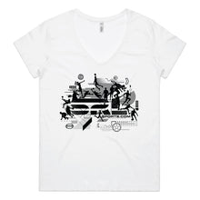 Load image into Gallery viewer, AS Colour Women's Chloe VNeck - 4015 with Print or Embroidery