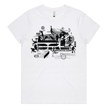 Load image into Gallery viewer, AS Colour Women's Maple Organic Tee - 4001G with Print or Embroidery