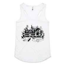 Load image into Gallery viewer, AS Colour Women's Yes Racerback Tank - 4045 with Print or Embroidery