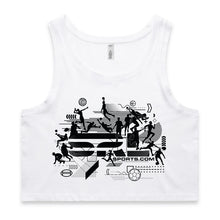 Load image into Gallery viewer, AS Colour Women's Crop Singlet - 4031 with Print or Embroidery
