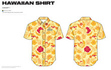 Load image into Gallery viewer, OAG37442 Yellow Hawaiian Shirt (Reorder)
