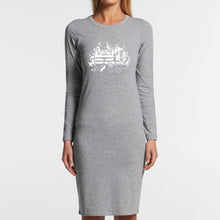 Load image into Gallery viewer, AS Colour Women&#39;s Mika Organic L/S Dress - 4033 with Print or Embroidery
