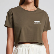 Load image into Gallery viewer, AS Colour Women&#39;s Faded Crop Tee - 4062F with Print or Embroidery
