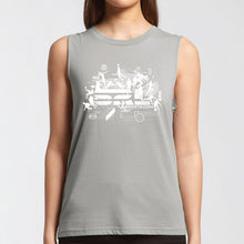 Load image into Gallery viewer, AS Colour Women&#39;s Upside Tank - 4069 with Print or Embroidery
