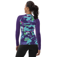 Load image into Gallery viewer, All-Over Print Women&#39;s Rash Guard
