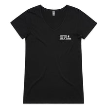 Load image into Gallery viewer, AS Colour Women&#39;s Bevel VNeck Tee - 4010 with Print or Embroidery
