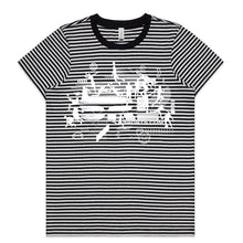 Load image into Gallery viewer, AS Colour Women&#39;s Bowery Stripe Tee - 4060 with Print or Embroidery
