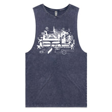 Load image into Gallery viewer, AS Colour Mens Stone Wash Barnard Tank - 5039 with Print or Embroidery
